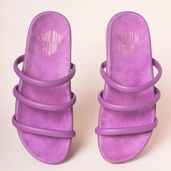 Charlotte Stone Dolly Sandals - Hyacinth - Picture 11 of 11